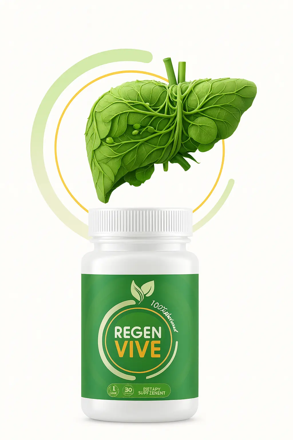 RegenVive bottle with natural ingredients